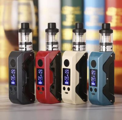 M8 120W Vape Box Mod Kit Adjustable Voltage 1800mah Battery with 3ml Tank Huge Vaporizer Smoke E-Cigaretter Electronic Cigarette. Gaft Flaveor 1_img_4
