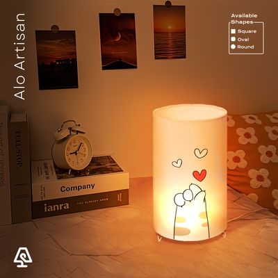 Cat Heart Gesture Lamp_img_1