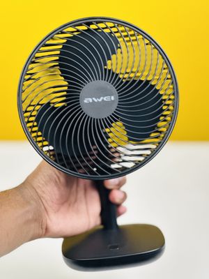 Awei F23 Portable USB Rechargeable Desk Fan (4000mAh)_img_2