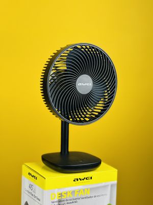 Awei F23 Portable USB Rechargeable Desk Fan (4000mAh)_img_3