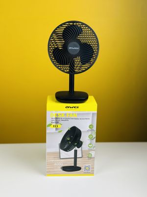 Awei F23 Portable USB Rechargeable Desk Fan (4000mAh)_img_4
