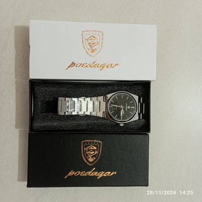 POEDAGAR 930 Men's New Luxury Luminous Date Week Stainless Steel Quartz Watch For Men_img_8