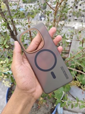IQOO13 magnetic ring frosted anti-fall semi transparent hard cover_img_3