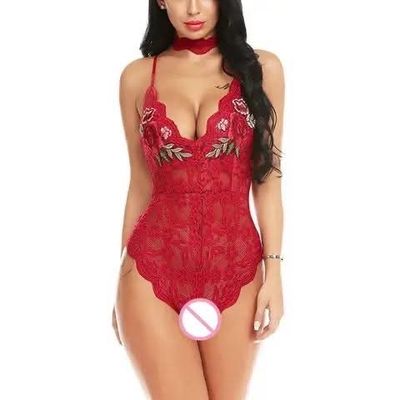 Embroidered hollo lace nighty_img_6