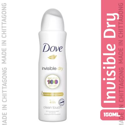 Dove Spray Invisible Dry Women Spray Deodorant 150ml_img_0