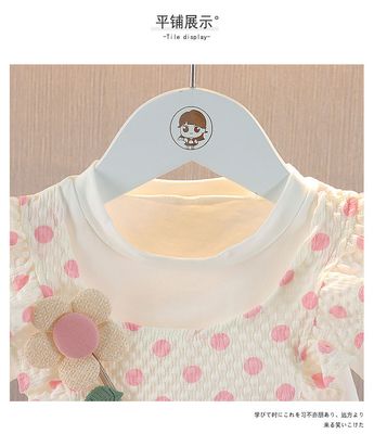 👗 Baby Girl Polka Dot Summer Dress – Korean Style_img_2