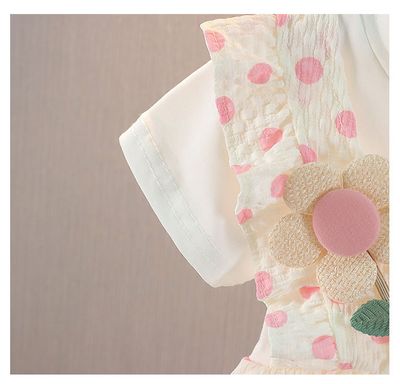 👗 Baby Girl Polka Dot Summer Dress – Korean Style_img_3