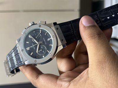 HUBLOT CLASSIC FISION CHRONO AAA BELT BLACK_img_0