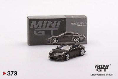 Mini GT 373 Porsche 911 (992) GT3 Touring Agate Grey Metallic_img_0