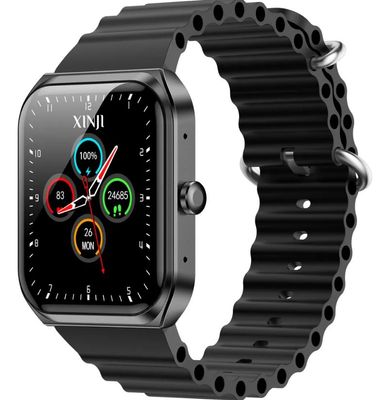 XINJI COBEE C1 PROS Calling Smartwatch – Black_img_0