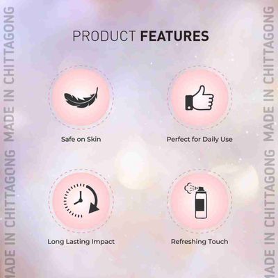 ENVY Luv Deo For Women - 120ML | Long Lasting Deodorant Perfume Body Spray for Women_img_3