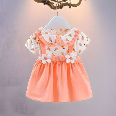 Children's dress Summer Orange_img_0