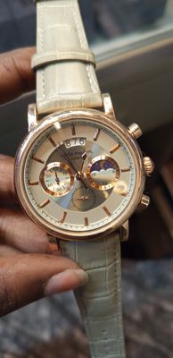 PATEK GREY BELT ROSE GOLD CASE, GREY DIAL, ROSE GOLD SUB_img_0