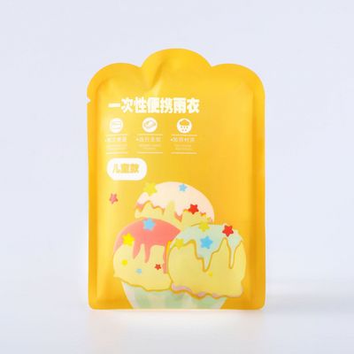 Emergency Pocket Raincoat for Kids only | 3/6 Pieces Combo Pack | Multiple Color_img_3