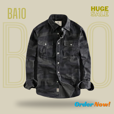 Army Style Oxford Casual Shirt_img_0