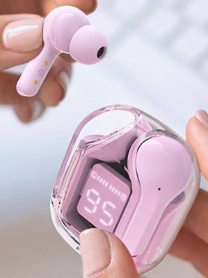BTS TWS BABY PINK Bluetooth Earbuds_img_3