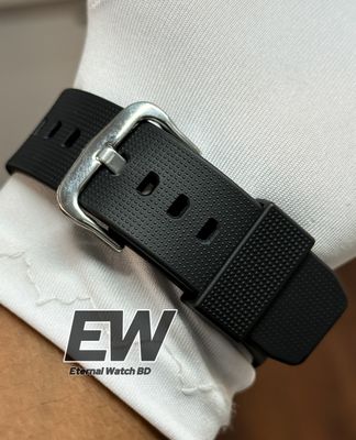 CASIO GSHOCK GM 2100 BLACK DIAL SILVER CASE_img_2