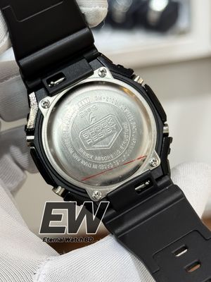 CASIO GSHOCK GM 2100 BLACK DIAL SILVER CASE_img_2
