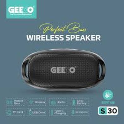 Geeoo S30 Portable Bluetooth Speaker: Compact Design, Stylish Look & Powerful Sound_img_0