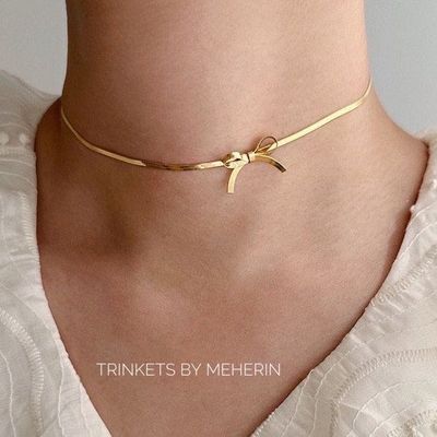 Bow tie necklace_img_0