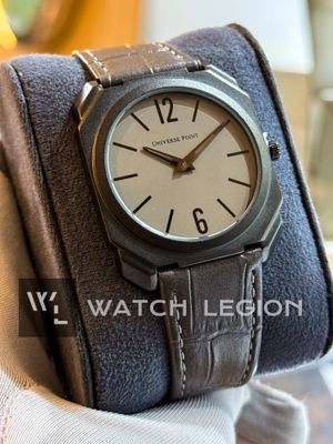 UNIVERSE POINT SLIM DIAL GREY BELT UP1988-1205_img_0