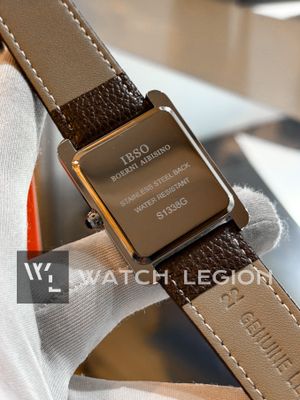 IBSO TANK BROWN LEATHER MENS WATCH S1338G_img_4