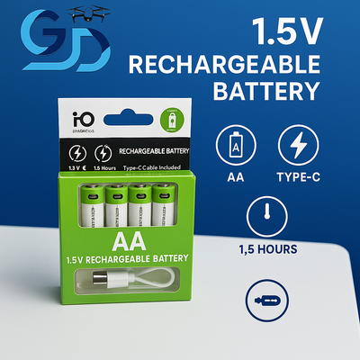 SmarToools RB40 AA 1.5V 2600mWh Rechargeable Battery (4Pcs Set)_img_0