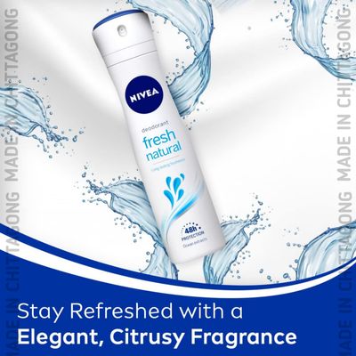 NIVEA Female Body Spray Fresh Natural 150 ml_img_3