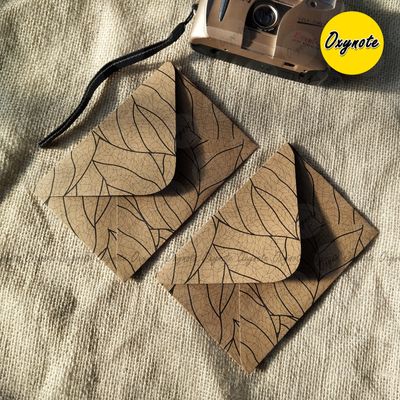 OXYNOTE Premium Designed Vintage Kraft Paper Envelope_img_2