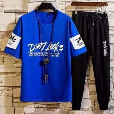 Premium Quality Stylist Printed Half Sleeve T-Shirt & Full pant ( Set )for Men_img_6