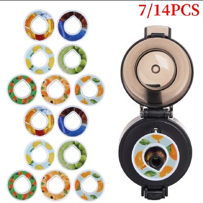 LUSQI 1PC Air Flavor Pods 0 Sugar Healthy Fruit Scent Drink Water Bottle Pod Water Bottle Cup (Only Flavor Ring Pods)_img_3
