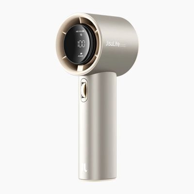 JISULIFE FA53 Pro1S Air Tubro Handheld Fan- Grey Brown Color_img_0