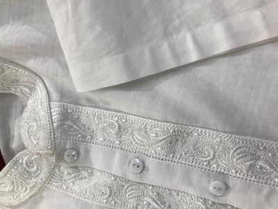 Snow White Cotton Fotua_img_1