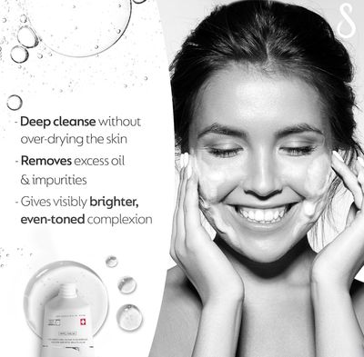 Face Wash 200ml,,SWISS Image Absolute Radiance_img_2
