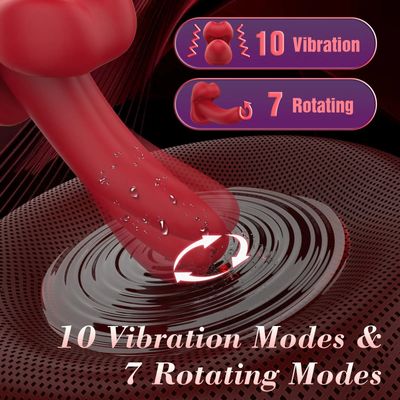 2 in 1 Tongue Thrusting Vibrator for Women Clitoral Stimulator Adult Sex Toys for Couples Female Masturbator 18_img_4