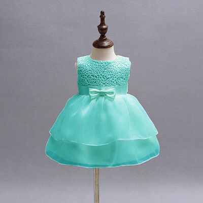 Baby Girl Elegant Lace Princess Party Dress (0 months - 24 months)_img_4