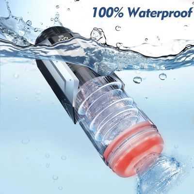 Automatic Realistic Vaginas Male Masturbator with Sucking Blowjob Thrusting Rotating Vibrator Penis Pump Adult Sex Toys for Men_img_1