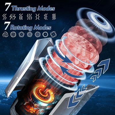 Automatic Realistic Vaginas Male Masturbator with Sucking Blowjob Thrusting Rotating Vibrator Penis Pump Adult Sex Toys for Men_img_4