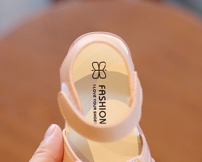 Kids Girls Reinstone Fabric Bow Knot Stylish Summer Sandals (6 months - 3 years)_img_4