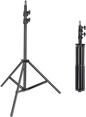 Metal Tripod Stand (Adjustable Up To 6.5 Feet) For Fan, Video Light, Ring Light Etc. (1pc)_img_0
