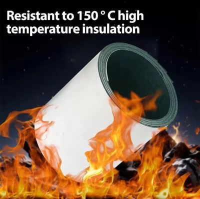 65mm Green Insulation Barley Paper – Non Adhesive (1 Feet Roll) | For 18650 Battery Pack_img_1