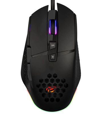 Havit HV-MS1022 RGB LED Honeycomb Design 8 Buttons Gaming Mouse_img_0