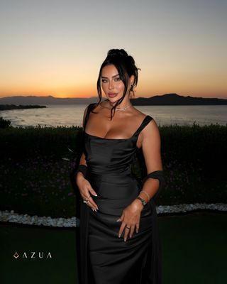 Calanthe Maxi Dress - Black_img_0