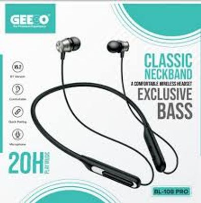 Geeoo BL-108 Pro In-Ear Earphone Neckband_img_0