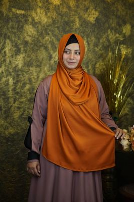 Premium Zafran silk hijab_img_0