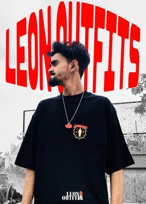 [ PREMIUM EDITON ] Men’s Oversized Heavyweight Drop Shoulder T-Shirt in Black._img_1