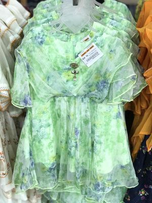 Girls Embroidered Frocks & Party Dresses - Eid Collection - Palli পল্লী_img_1