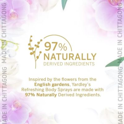 Yardley London Imperial Orchid Body Spray For Women, 150 ml_img_3