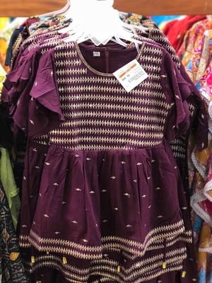 Baby Girl Eid Dresses & Party Frocks - Multiple Designs - Palli পল্লী_img_4