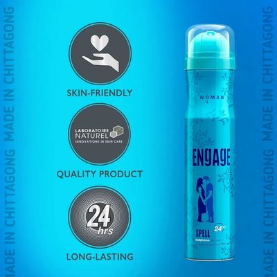 Engage Spell Deodorant for Women, 150ml/_img_4